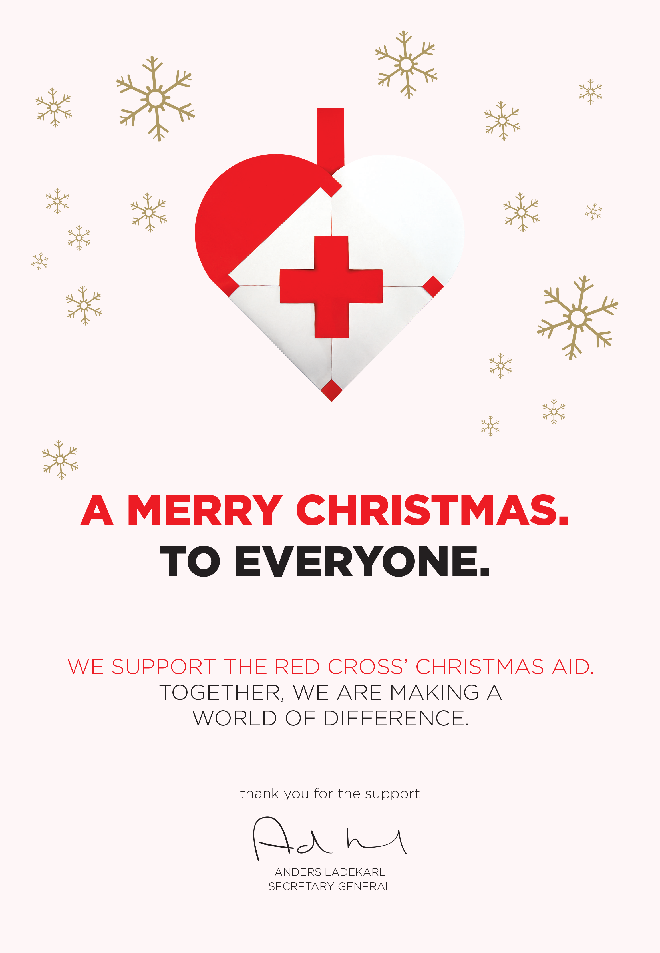 LYNDDAHL supports Danish Red Cross' Christmas aid